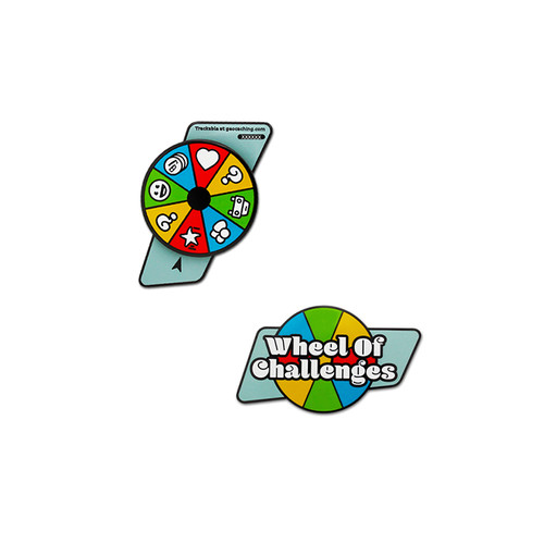 Wheel challenges spinner - of,