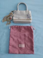  RADLEY Small Beige Double Handled Grab Bag With 2 Removable Floral Brooches