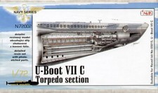 CMK N72002 1:72 Type VIIc U-Boat Interior Torpedo Section