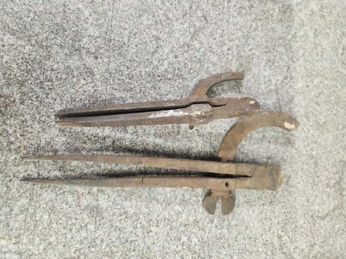 Vintage winged divider compass - winged,