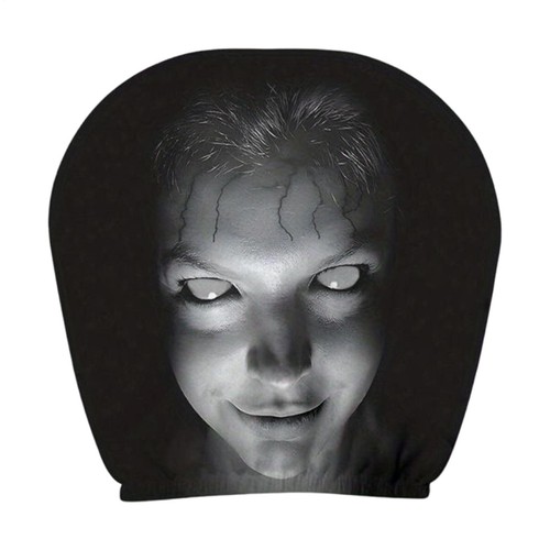 2pcs car scary mask - 2pcs, face
