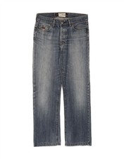 ENERGIE Mens Morris Straight Jeans W32 L31 Blue Cotton AT09