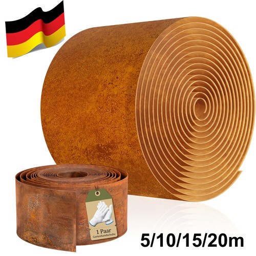 20m metal garden border lawn - metal,
