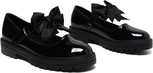 Girls black patent - mary, janes