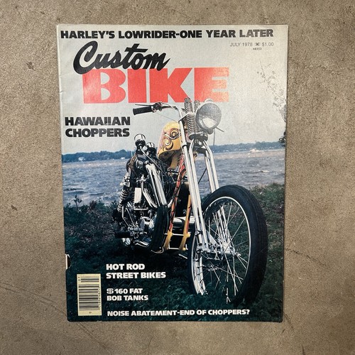 Custom bike july 1978 hawaiian - custom,