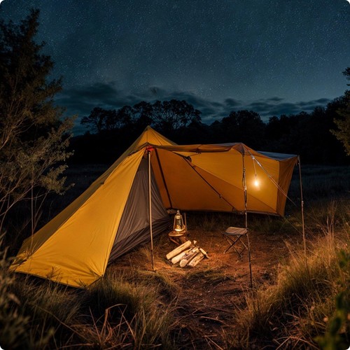 Heated tent with heater - heated,