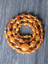 Vintage yellow amber graduated