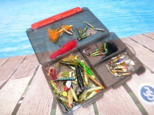 Rubber lures jigs - lures, metal