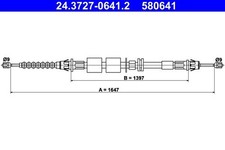 Handbrake Cable For Ford