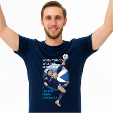 Letter From America McTominay Scotland 2026 TShirt - World Cup Saltire