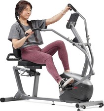 Sunny Health & Fitness Performance Interactive Recumbent Bike