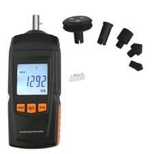 Contact Speed Digital Tachometer  LCD Display Tach Motor Small Engine GM8906