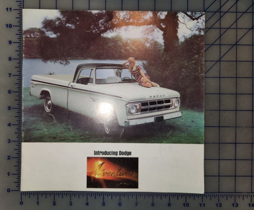1968 dodge pickup - pickup, truck