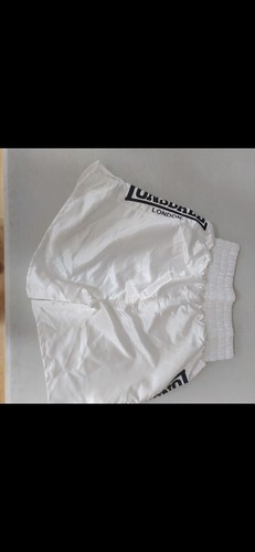 Lonsdale white boxing shorts - boxing,