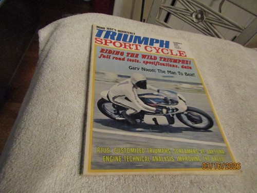 Triumph sport cycle motorcycle - cycle,