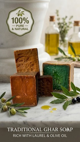Premium natural ghar soap - 3x,