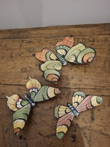 Fine ceramic butterflies - 3, x