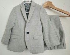 NEXT Suit Skinny Fit Boys 3 Years Light Grey Trouser And Jacket Set Smart/Formal