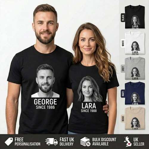 Personalised face shirt - personalised,