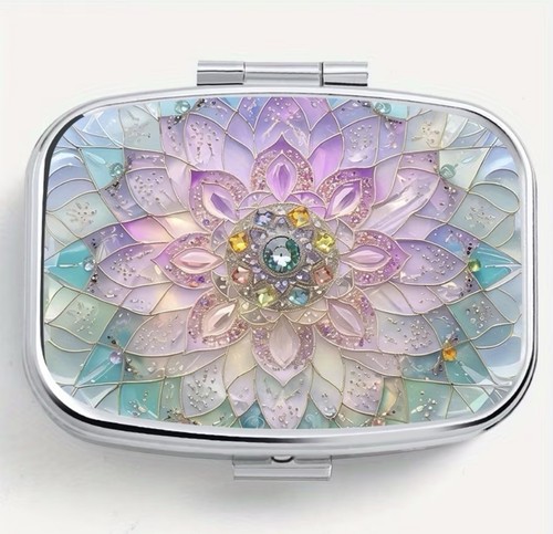 Pretty glass flower metal - pretty,