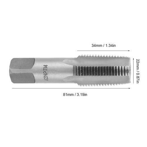 2inch thread tap steel - 1/2inch,