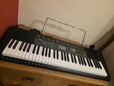 Casio CTK-2500 Electronic Keyboard, Power Supply and Sustain Pedal