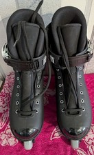 Roces Aggressive M12 UFS Inline Skates Mens Black Size UK 8 EU 42. NEW NO TAGS