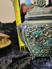 Chinese Incense Burner Jar Urn