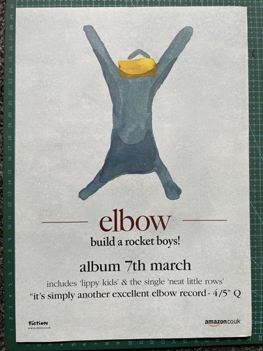 Elbow build rocket boys - elbow, a