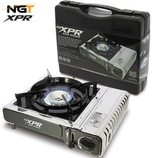 NGT XPR Portable Butane Gas Stove Cooker With Case Carp Fishing Bivvy Camping