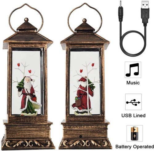 28cm led christmas lantern - christmas,
