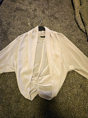Roman grey chiffon bolero - roman,