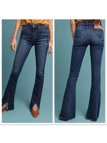 Paige dark indigo mid - dark, mid-rise