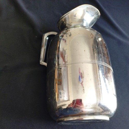 Vintage thermos chrome - , metal