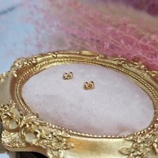 5.5mm 375 Solid 9ct Yellow Gold Earring Backs Scrolls Butterfly Scroll 1 PAIR