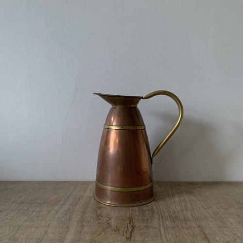 Vintage copper brass banded - copper,