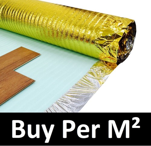 3mm acoustic gold underlay - 3mm,