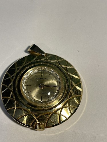 Vintage pendant cardinal watch - vintage,