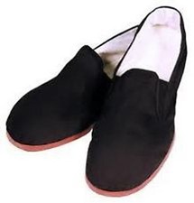 Kung Fu Slippers Rubber Sole