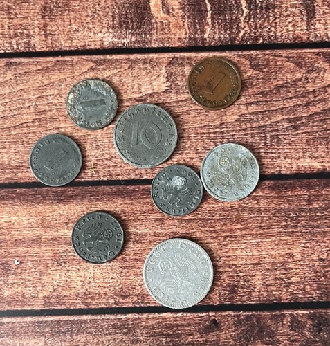 Vintage coins german ww2 - vintage,