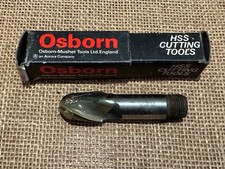 Osborn 3/4"  HSS Ball Nosed