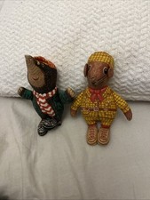 Vintage Anne Wilkinson Wind In The Willows 1982 Ratty & Moly Soft Toy Rare VGC