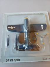 Fabbri 1:100 Diecast Model Aircraft Vought F4U Corsair US Navy