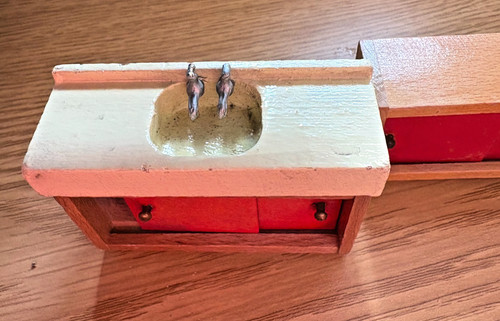 Doll house furniture early - house,