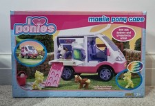 I Love Ponies Mobile Pony Care Play Set + 3 extra horses - Boxed, 2006