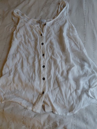 Ladies next top size white - top,