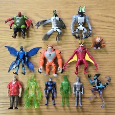 Ben 10 Clasic Alien Force Omniverse Figures X12 Excellent Condition Bandai