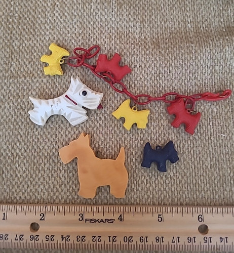 Vintage scottish terrier - vintage, **