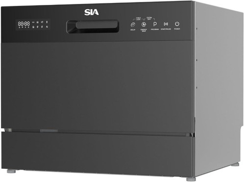 Sia ttd6bl black table top - black,