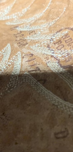 Nocona kangaroo skin vintage - skin,,